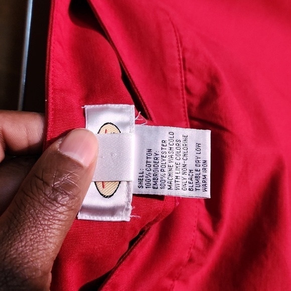 Talbot Red Skirt with Embellishments - Picture 4 of 4